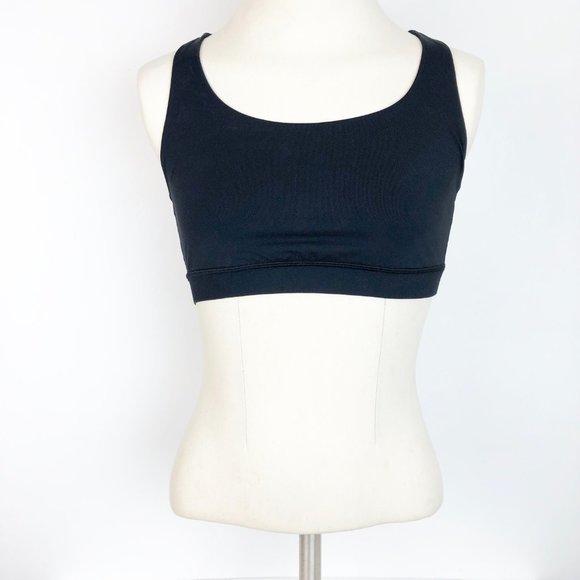LULULEMON black energy yoga bra 8 - Picture 2 of 3